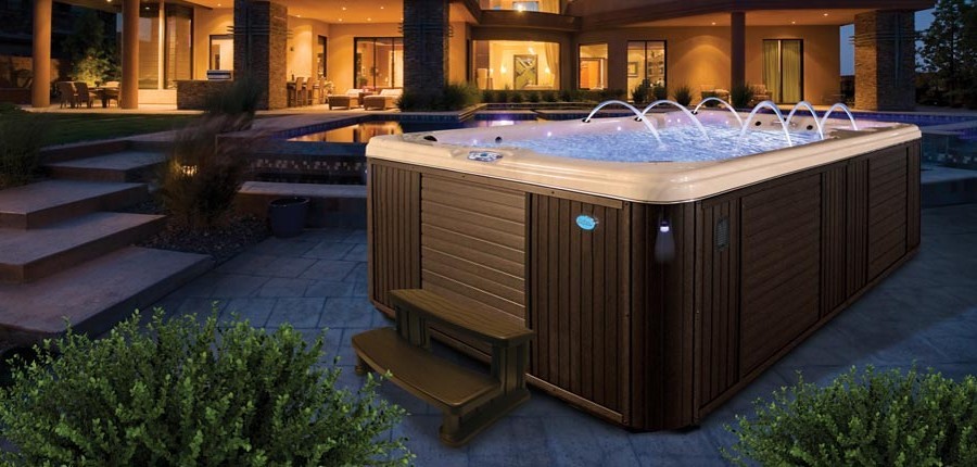 Swim Spa - F1222_Fitness_Environment Cal Spa's Swim Spa