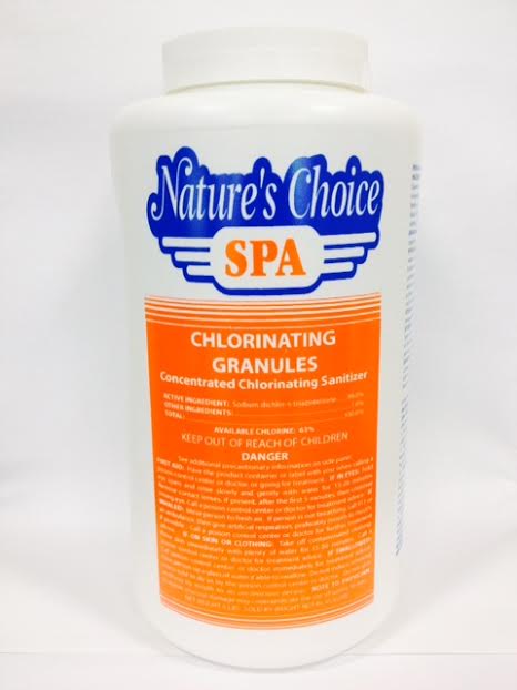 Spa Hot Tub Chemicals - Chlorine 5lbs