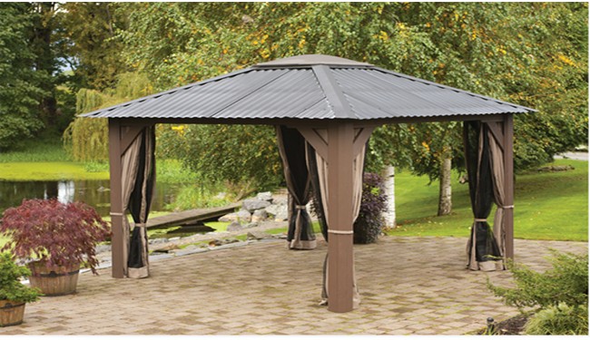 Hot Tub Gazebos Enclosed Open Air Gazebos Calspas Of Minnesota