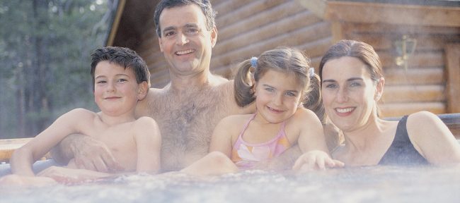 How owning a hot tub can improve your family life